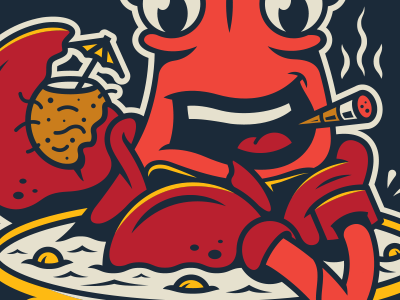 Chowder. boston corey reifinger hot tub illustration johnny cupcakes lobster party soup