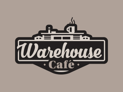 Cafe. cafe cafeteria coffee food illustration logo lunch vector warehouse