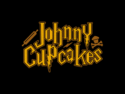 Potter Heads. corey reifinger custom harry potter hogwarts johnny cupcakes lettering logo movie potter type typography