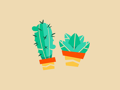 That's Enough Cacti. cacti cactus corey reifinger desert floral illustration pattern