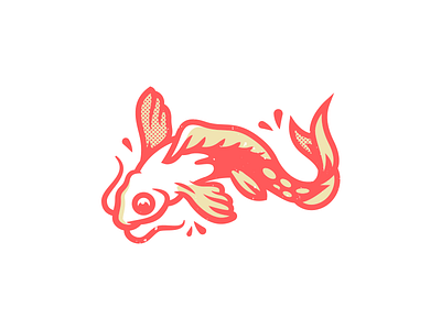 Koi. china corey reifinger fish illustration japan koi ramen sushi swim