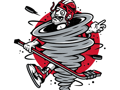Hurricanes. carolina hurricanes corey reifinger fight hockey player ice illustration nhl skate sports type