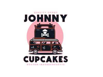Van. bus car corey reifinger how live illustration johnny cupcakes type vw van