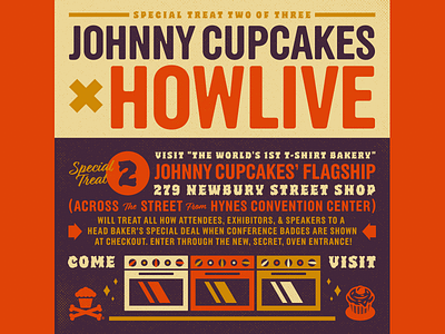 HOW Design Lives. corey reifinger graphic design icons illustration johnny cupcakes layout lettering promo type