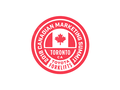 Canada. badge canada corey reifinger crest icon identity illustration logo marketing