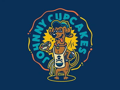 Dog Days of Summer. cook corey reifinger dog food hot dog illustration johnny cupcakes summer type weiner