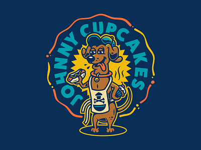 Dog Days of Summer. cook corey reifinger dog food hot dog illustration johnny cupcakes summer type weiner