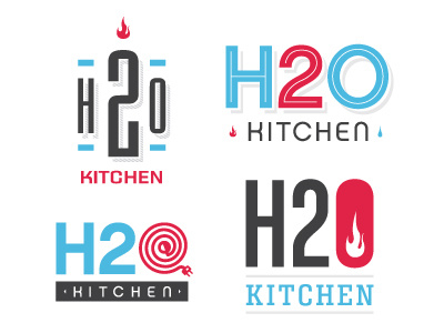 Heating Up corey food graphic design logo reifinger restaurant