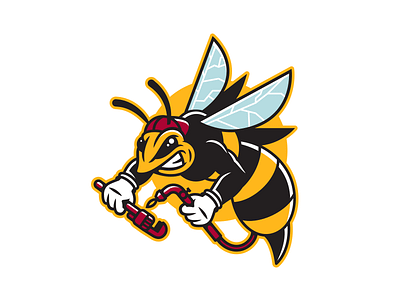 Bee. bee cartoon character corey reifinger illustration illustration design mascot vector welding