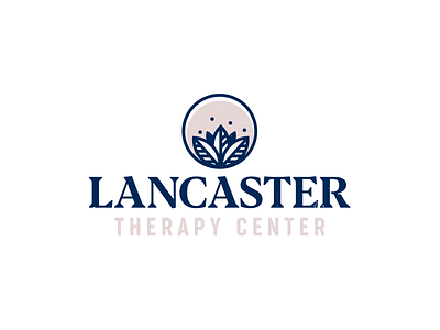 Lancaster Therapy Center. badge badgedesign corey reifinger illustration lettering logo logodesign therapy type typography vector