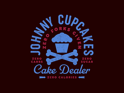 Zero. badge badgedesign corey reifinger graphic design illustration johnny cupcakes logo logodesign type typography vector