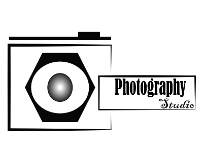 Simple Photography Logo black design graphic design illustration logo photographer studio vector