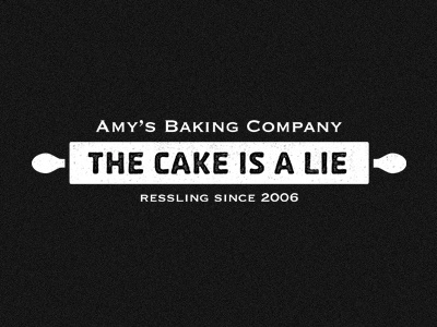 Amy's Baking Company T-Shirt Idea amys baking company gordon ramsey grunge portal ressling rolling pin the cake is a lie