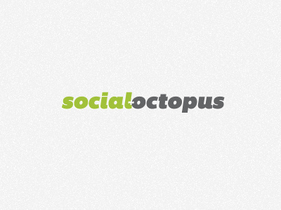 Social Octopus Logo #2 merge network octopus plus sign script social software technology