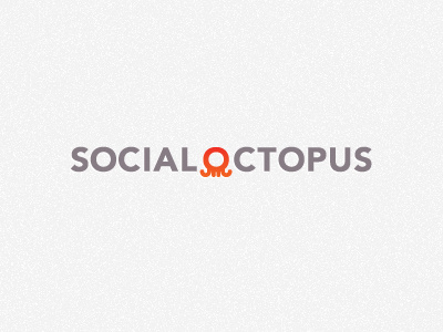 Social Octopus Logo #3 circle marine network ocean octopus sea social software technology