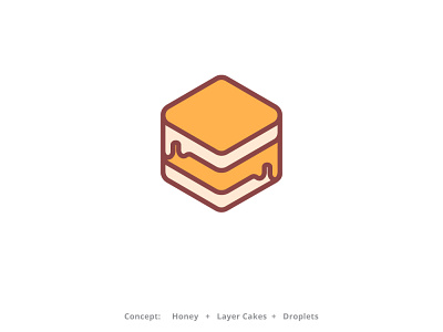 Honey Cake brand brand identity branding logo logo concept logo design logo inspiration logo inspirations logo maker logogram