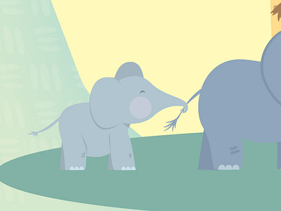 little cute elephant animals elephant illustration