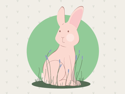 The Rabbit animals illustration rabbit vector