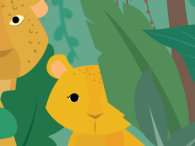 Jungle - Work in Progress illustration jungle