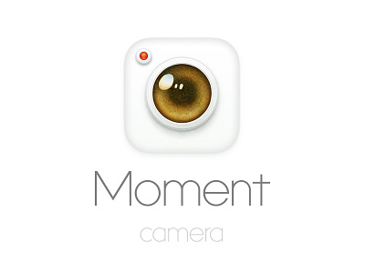 Moment Camera apple camera eye icon ios led moment plastic