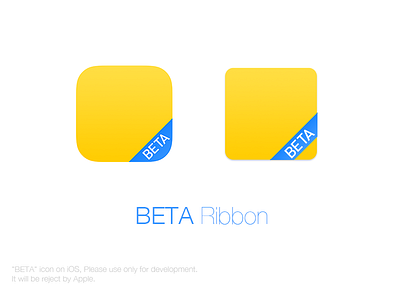 Icon BETA Ribbon