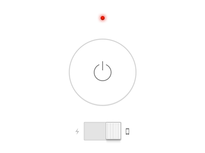 Flashlight UI [OSD] button switch ui