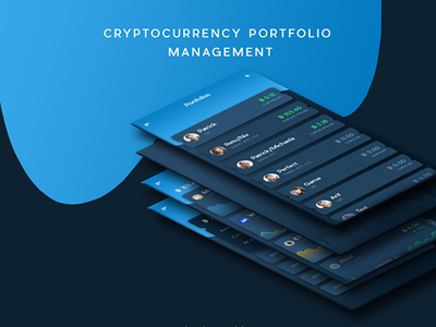 Cryptocurrency Portfolio Management abobe photoshop cs3 ansysoft design bitcoin cryptocurrency cryptocurrency app cryptocurrency trade ios app design iphone app design mobile ui portfolio ui ux