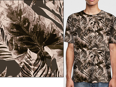 T shirt floral print