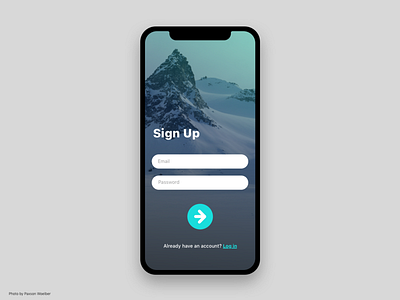 Daily UI #001 - Sign Up dailyui dailyui 001 sign up