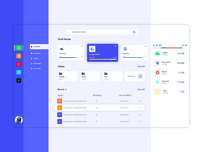 File manager# Dash board