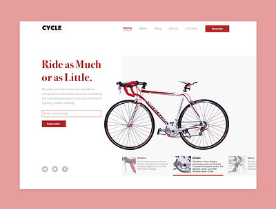 Cycle design ui web