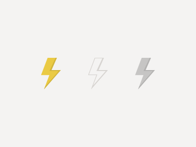 Thunderbolt fitstadium glow icon level light