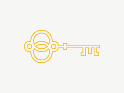 La camera delle meraviglie key logo yellow