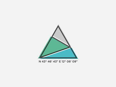 Balze balze blue color coordinates geographic gray green line mountain number triangle