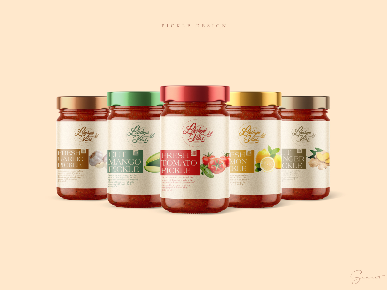 Download Pickle Bottle Design by Preeth Gennet on Dribbble