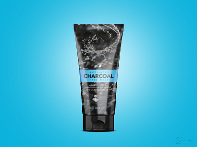 Download Charcoal Face Wash By Preeth Gennet On Dribbble