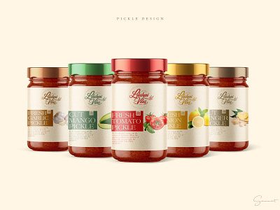 Pickle Packaging Design branding design illustration logo product design typography vector
