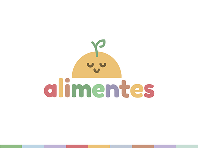 Alimentes Logo app design food logo waste