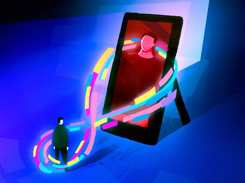 The secret behind the YouTube algorithm youtube editorial blog graphic digital design illustration