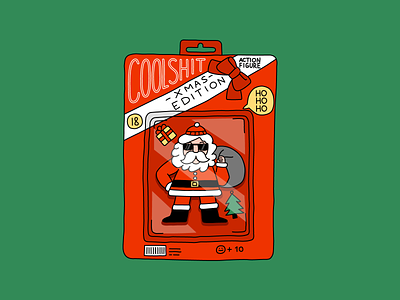 Cool Shit #18 - Christmas Special art article character christmas cool design digital illustration innovation news santa claus x mas