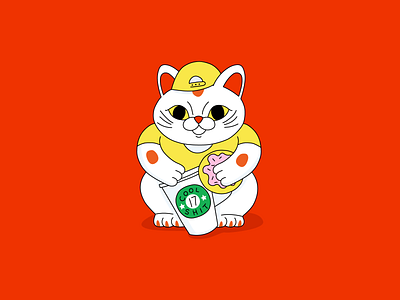 Cool Shit #17 art cat coffee design digital illustration innovation japan maneki neko news