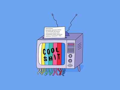 Cool Shit #21 art cool design digital illustration innovation news tv