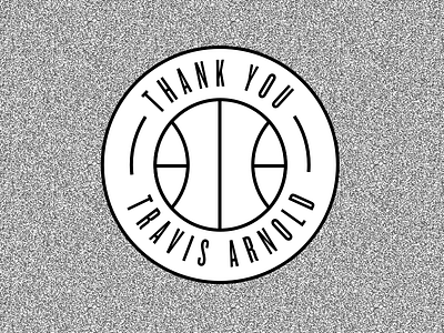 Dribbble Check-in ball basket bw dribble froid illustration invite logo pigalle thank you thanks