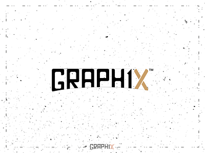 Graphix New Logo art artist branding design designideas graphics icon illustration illustrator ios lettering logo minimal type typography ui ux vector web website