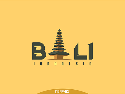 Bali Indonesia app art artist awesome branding colourful design designideas designinspiration flat graphics identity illustration illustrator logo type typography vector website