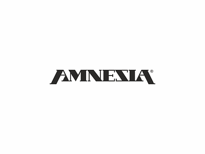[ WIP ] - Amnesia alcohol amnesia branding brandits custom type drink lettering logo logo mark type typecase typography