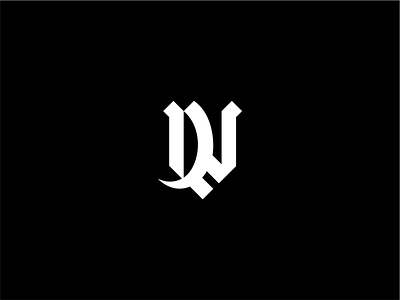 [ WIP ] DW monogram army branding brandits coat of arms design heritage letter logo minimal mono monogram patch shield symbol type typography