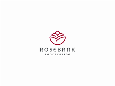 Rosebank architecture decor green land landscape logo plan red rose studio