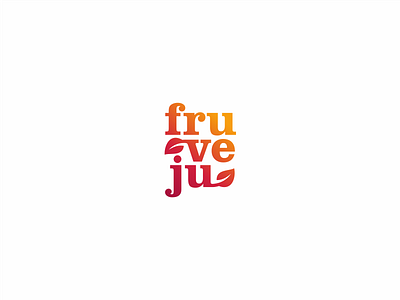 Fruveju berry citrus drink eco fresh fruit juice logo orange pineapple tropical