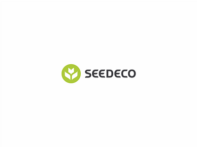 Seedeco branding eco flower garden green leaf logo plant seed